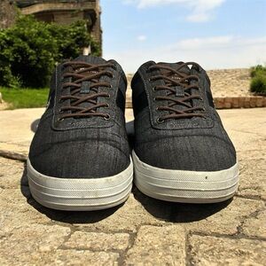 U.S. Polo Assn. Gray and White Sneakers